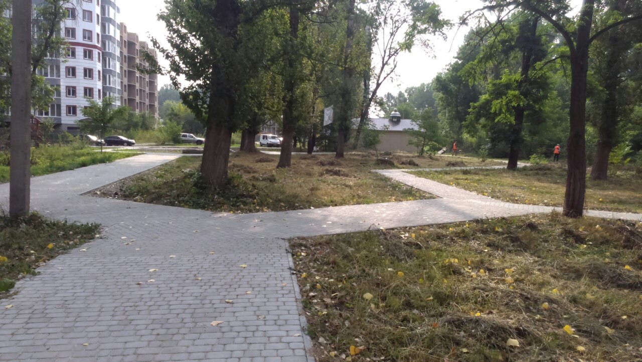 Влаштування скверу "Первоцвіт" в мікрорайоні Пасічна
