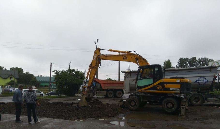Розпочато роботи по облаштуванню розворотного кільця