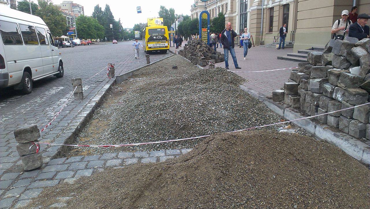 Влаштування антикишені на вул. Привокзальній