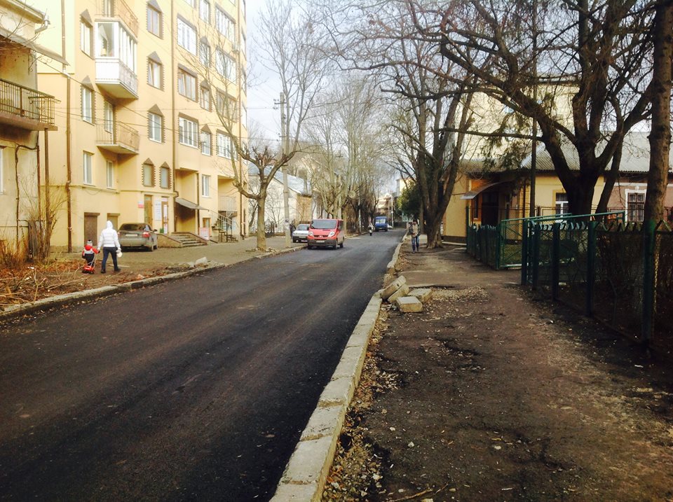 Капітальний ремонт вулиці Марійки Підгірянки
