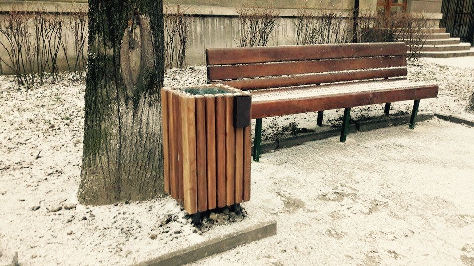 Для покращення чистоти міста встановлені нові урни