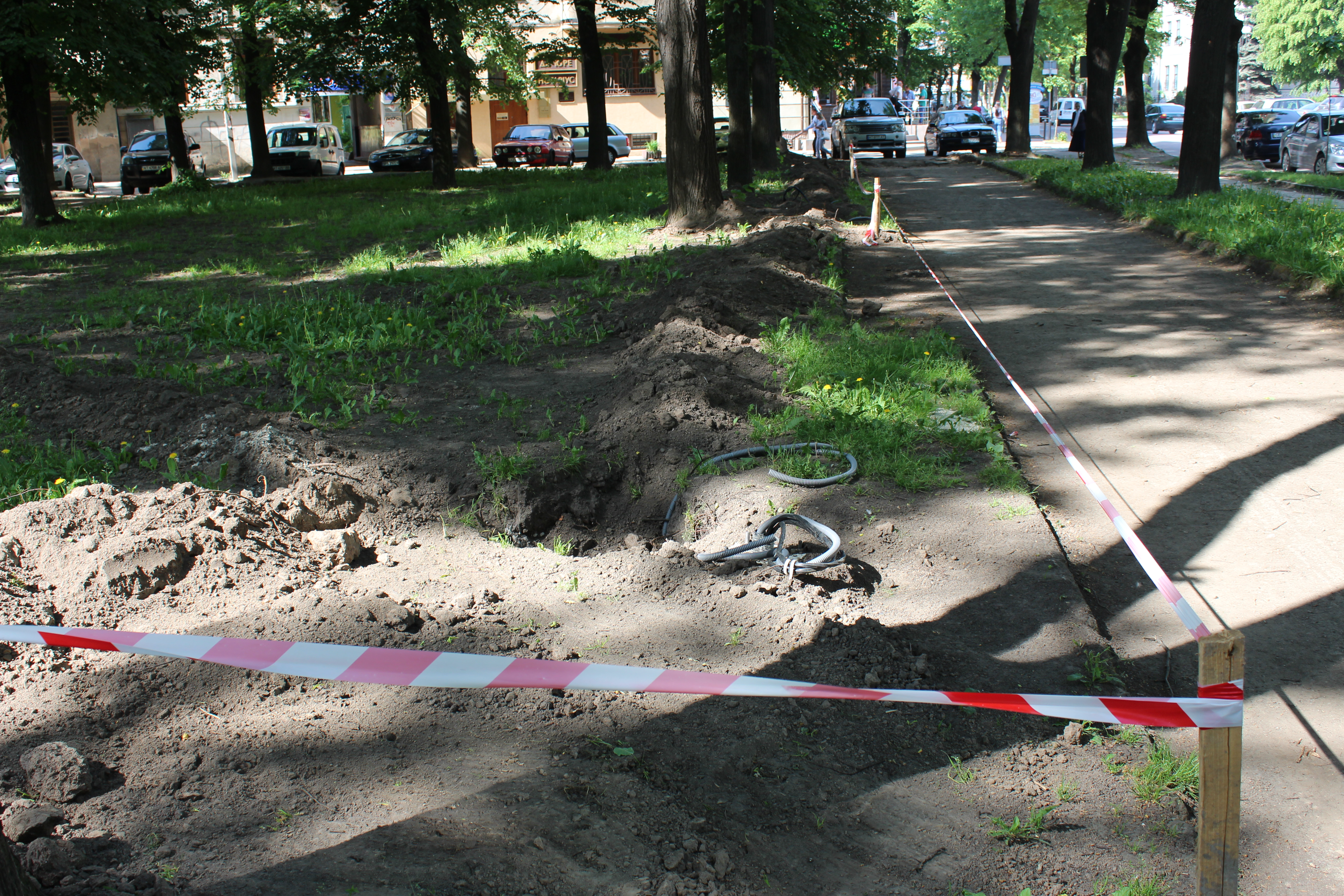 Старенький скверик на вул. Грюнвальдській незабаром отримає нове обличчя (ФОТО)