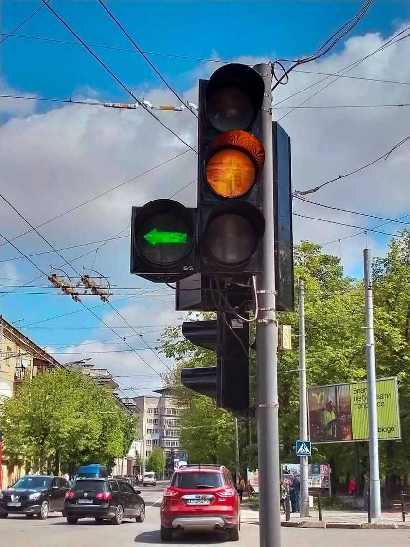В Івано-Франківську змінять режим роботи світлофора на перехресті вулиць Галицької, Василіянок та Північного Бульвару