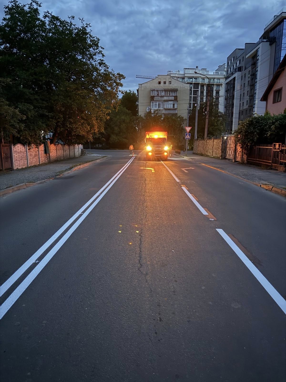 На Дорошенка у Франківську впроваджують нову схему організації дорожнього руху